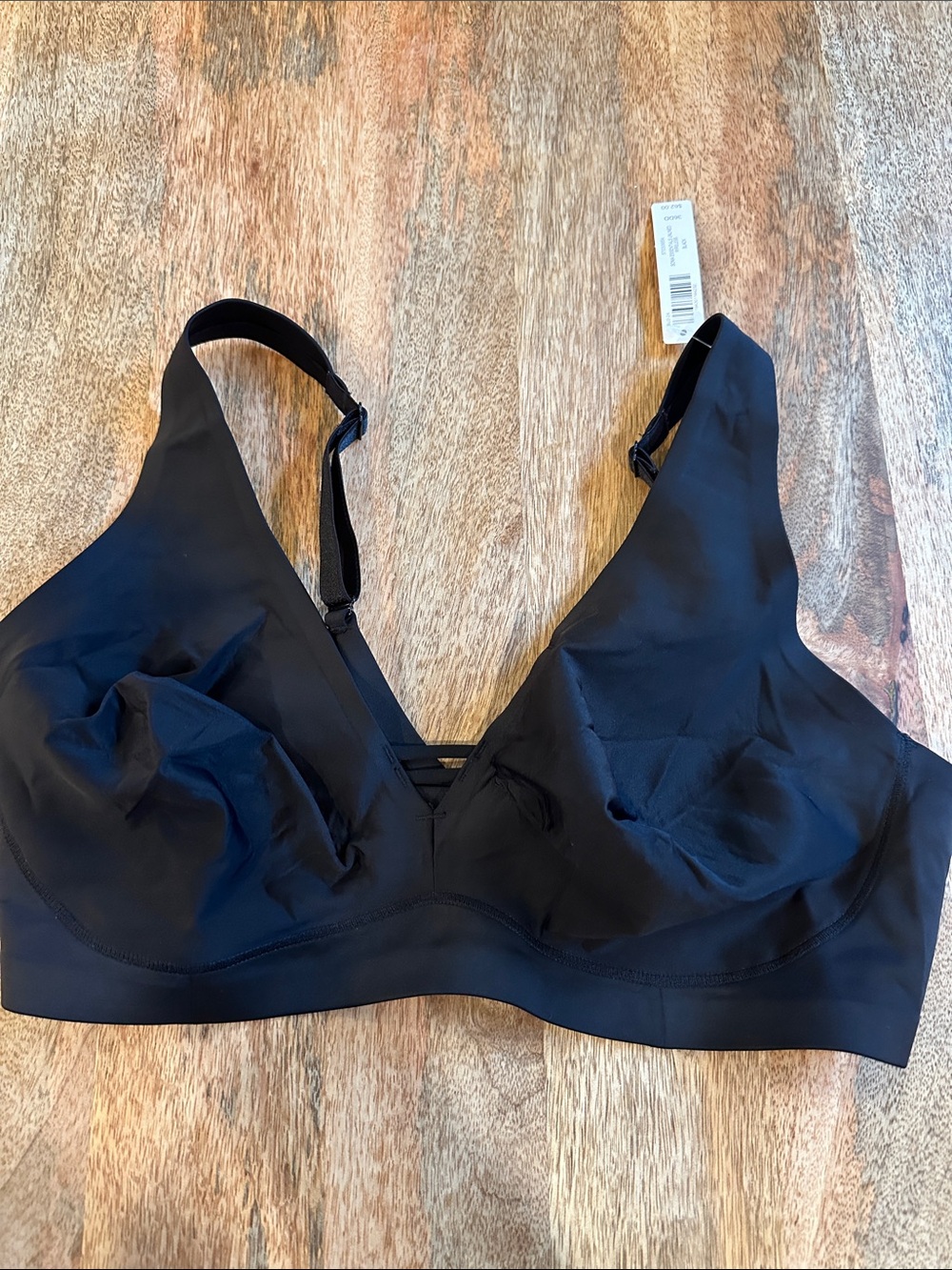 Soma Black Essentials Unlined Wireless Bralette